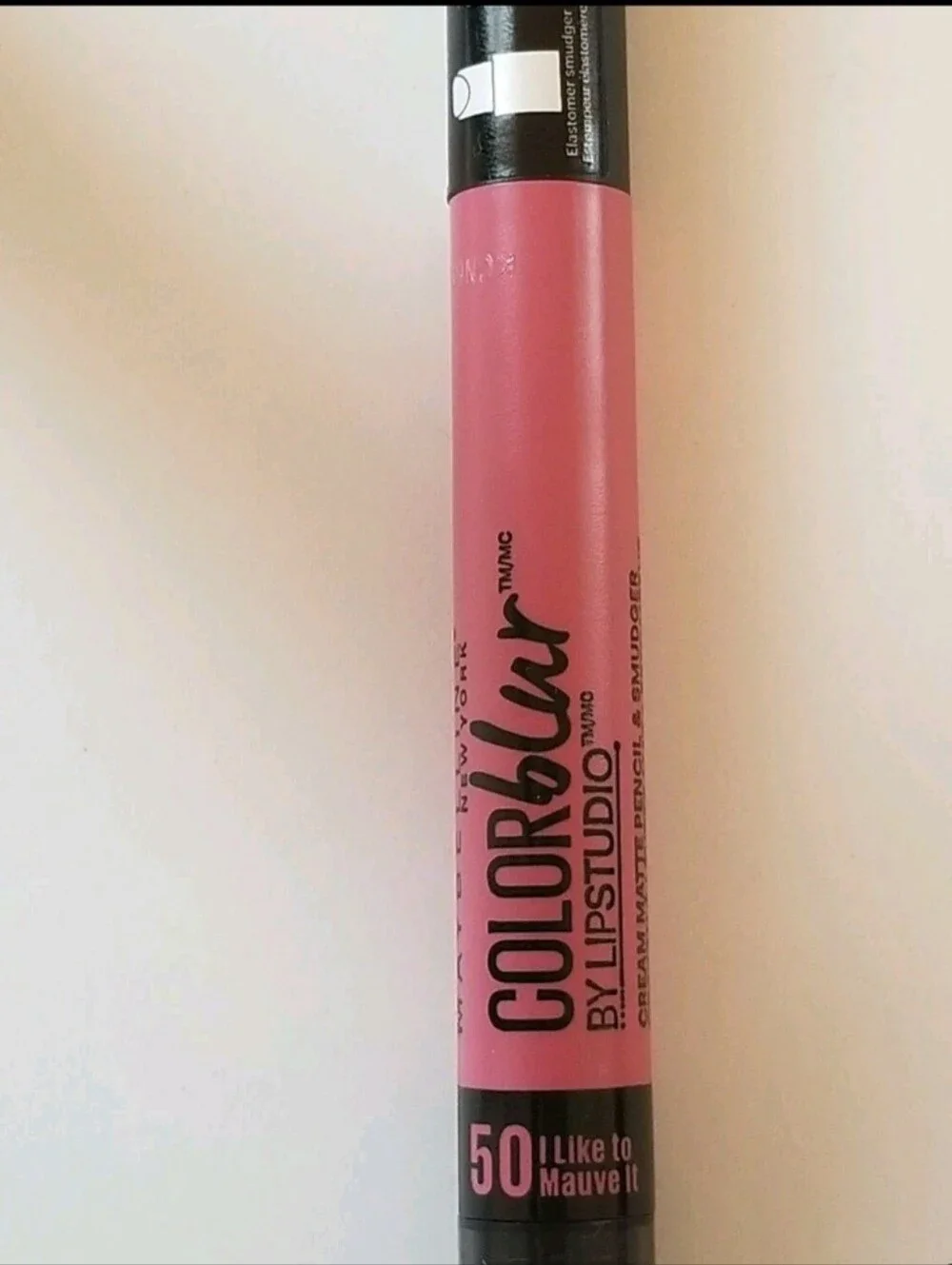 Maybelline Color Blur Lipstick And Smudger #50 I Like To Mauve It